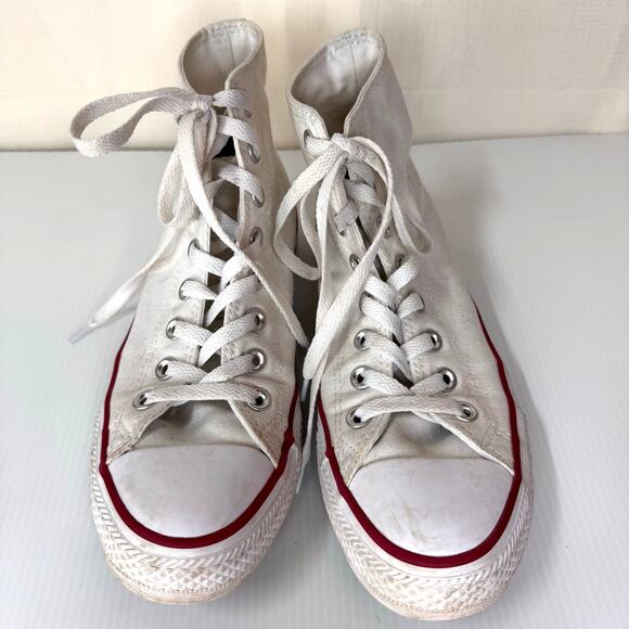 CONVERSE All Star Canvas High-Tops Size 9.5 Chuck Taylor Chucks Casual Canvas - Picture 5 of 10